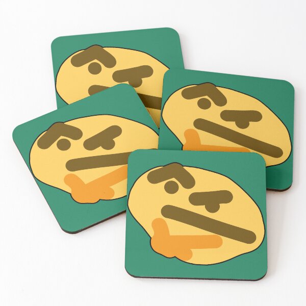 Item preview, Funny Thonk Think Emoji Face Meme Thonking designed and sold by fomodesigns.