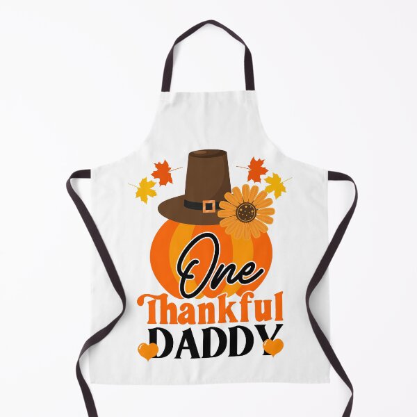 Item preview, One Thankful Daddy | Happy Thanksgiving Daddy Mommy and family greetings and quotes | gifts for thanksgiving and christmas lovers designed and sold by ThanksVibe.