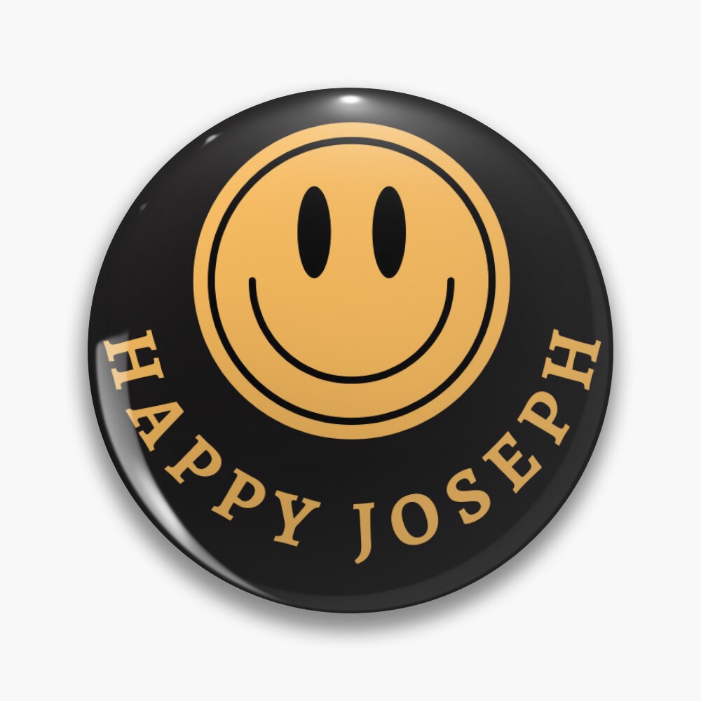 JOSEPH NAME: JOSEPH EMOJI HAPPY FACE DESIGN.