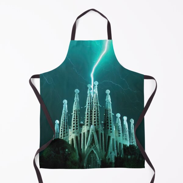 Item preview, La Sagrada Familia in the storm designed and sold by osssoconcept.