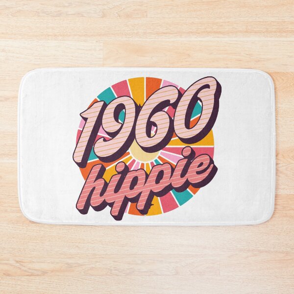 Item preview, 1960 Hippie - Born In 1960 - Birthday - Cyber Monday Black Friday Gift For Hippies designed and sold by AlanPhotoArt.