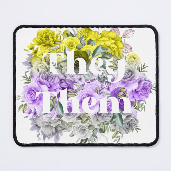 Item preview, They Them -  floral designed and sold by Lyxy.