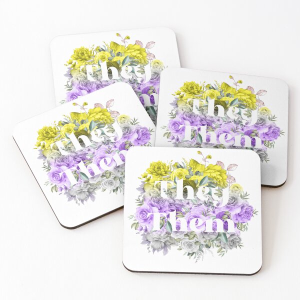 Item preview, They Them -  floral designed and sold by Lyxy.