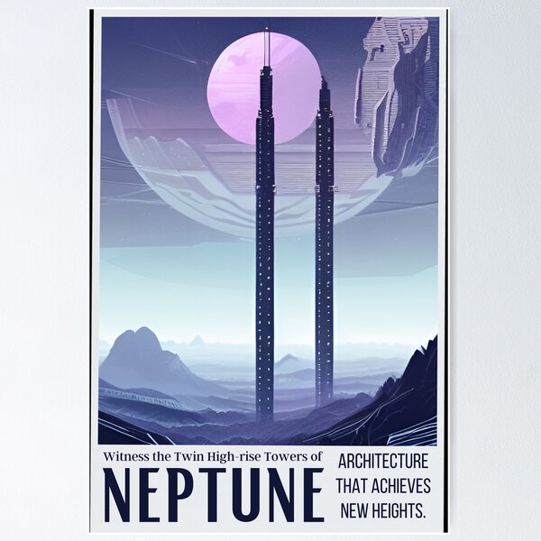Item preview, Witness the Twin High-rise Towers of Neptune designed and sold by Caregiverology.