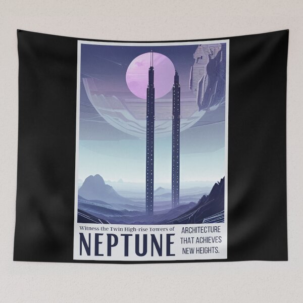 Item preview, Witness the Twin High-rise Towers of Neptune designed and sold by Caregiverology.