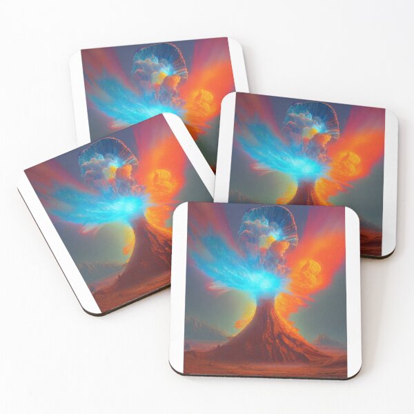 Item preview, BEAUTIFUL VOLCANIC ERUPTION designed and sold by Ramdom-Ai-Art.