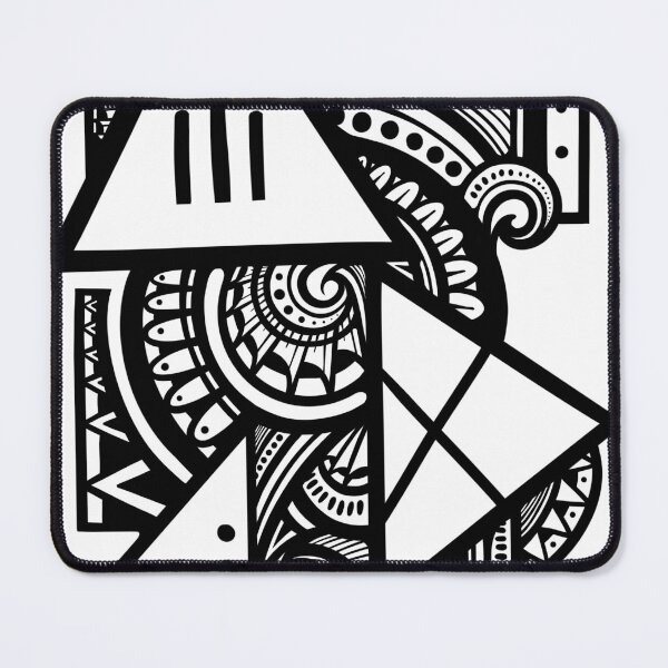 Item preview, Tribal Abstract Art 1.3 designed and sold by barabarbarart.