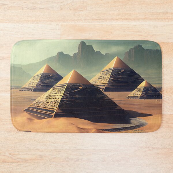 Item preview, Alien Pyramids In A Desert designed and sold by john-ess.