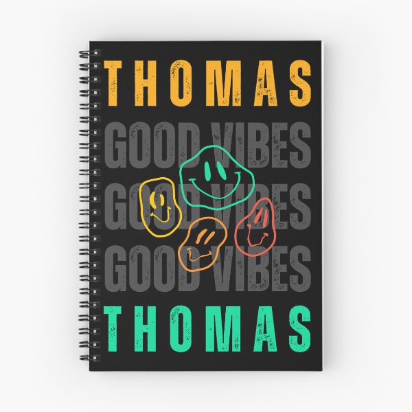 Item preview, THOMAS NAME: THOMAS GOOD VIBES HAPPY FUNNY FACES DESIGN. designed and sold by AlexRelax.