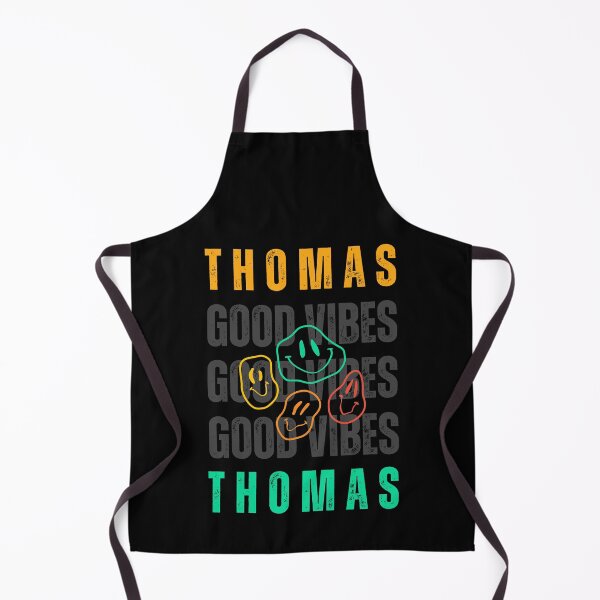 Item preview, THOMAS NAME: THOMAS GOOD VIBES HAPPY FUNNY FACES DESIGN. designed and sold by AlexRelax.
