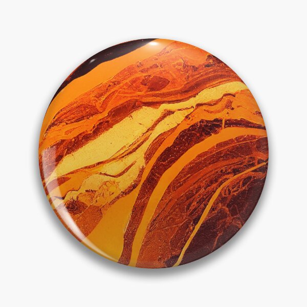 Item preview, Orange And Gold Marble A-Line Dress designed and sold by skolfid brows ⭐⭐⭐⭐⭐ (5.0).