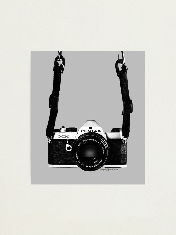 Classic Vintage 35mm Film SLR Camera Pentax MX Photographic Print