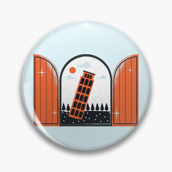 Item preview, Leaning Tower Of Pisa Animated designed and sold by OverNinthCloud.