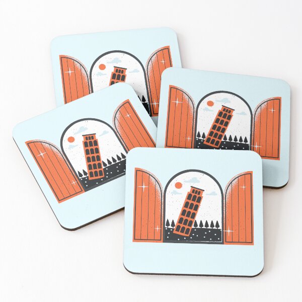 Item preview, Leaning Tower Of Pisa Animated designed and sold by OverNinthCloud.