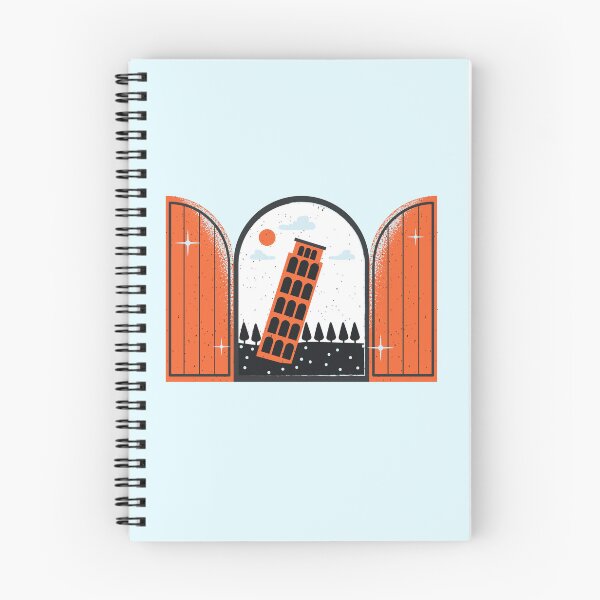 Item preview, Leaning Tower Of Pisa Animated designed and sold by OverNinthCloud.