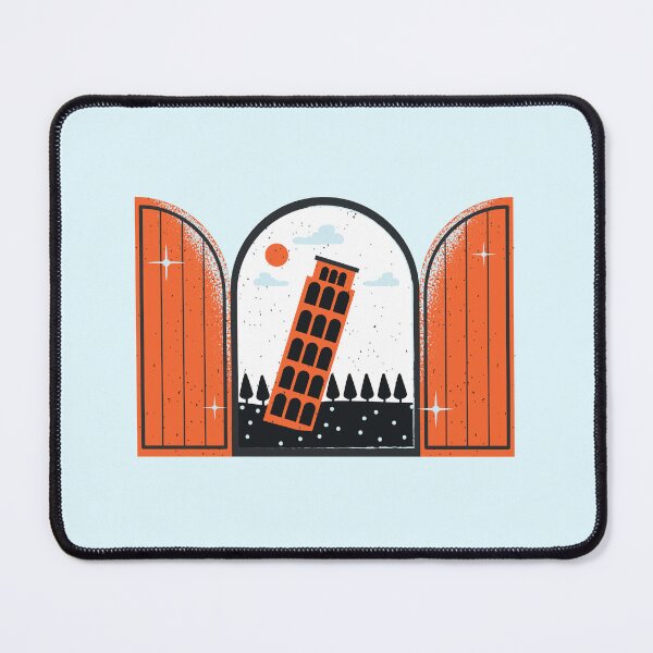 Item preview, Leaning Tower Of Pisa Animated designed and sold by OverNinthCloud.