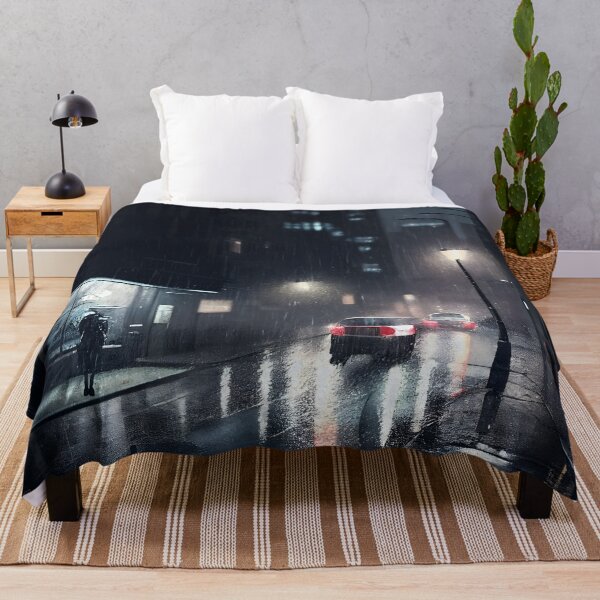 Item preview, Night In The City While Raining designed and sold by john-ess.