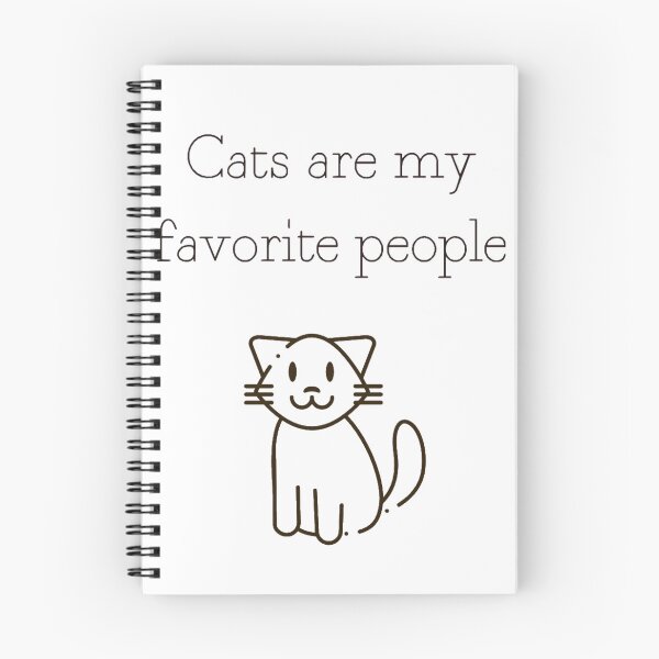 Item preview, Cats are my favorite people. designed and sold by K O M O  R E B I.
