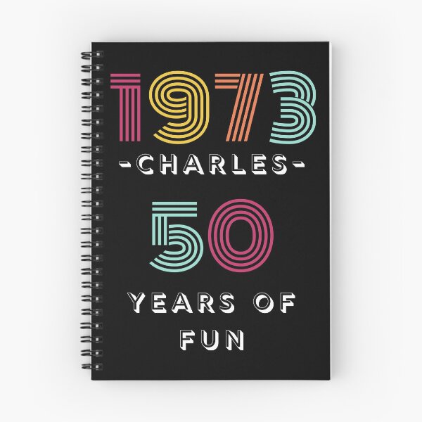 Item preview, CHARLES NAME: CHARLES 50 YEARS OF FUN DESIGN. designed and sold by AlexRelax.