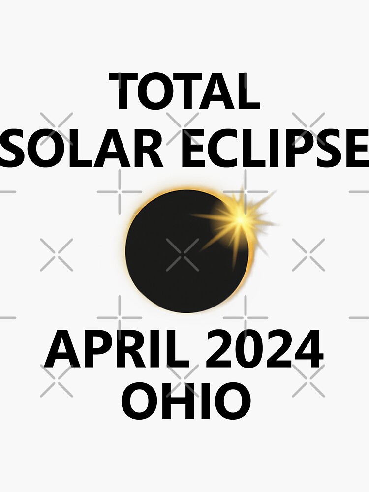 "April 8th 2024 Solar Eclipse Ohio Dayton Forest Cleveland