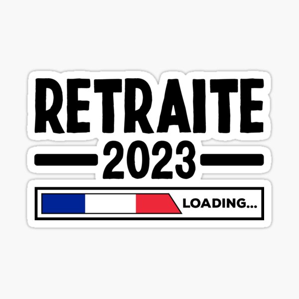 "Rente 2023 Der Countdown Läuft Rentner Sprüche" Sticker von
