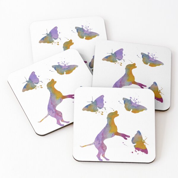 Item preview, Dalmatian Art, Dog Butterfly Art, Dogs And Butterflies designed and sold by BittenByErmines.