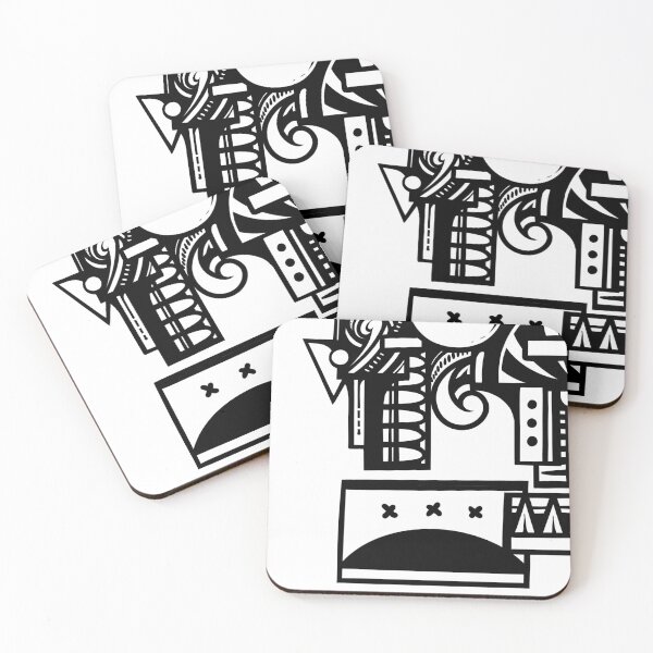 Item preview, Tribal Abstract Art 2.1 designed and sold by barabarbarart.