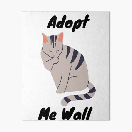 ADOPT ME, SUPPORT YOUR LOCAL CATS Poster for Sale by jingo08