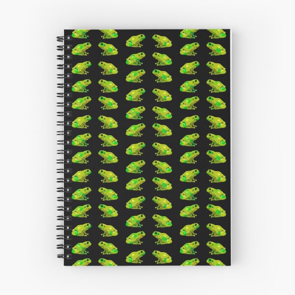 Item preview, Neon Green Two-Tone Frog Sticker-pack designed and sold by mikeymadness.