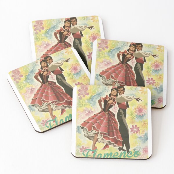 Item preview, vintage flamenco poster designed and sold by Kingrocker.