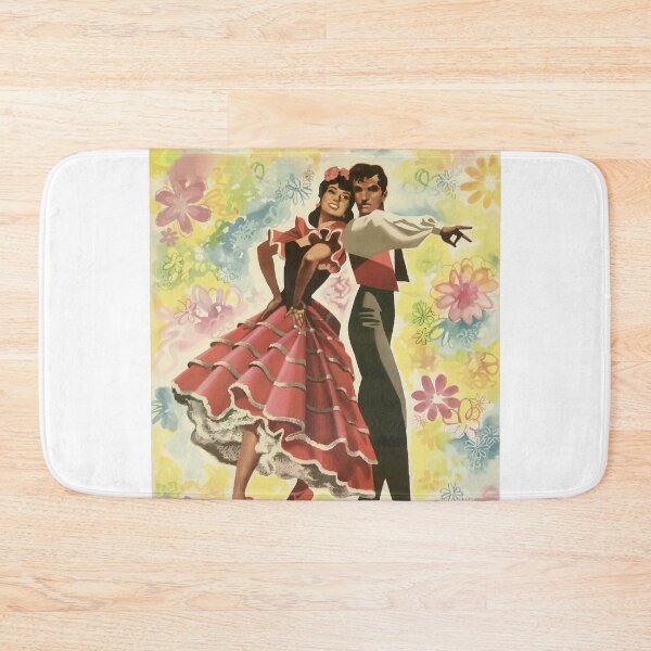 Item preview, vintage flamenco poster designed and sold by Kingrocker.