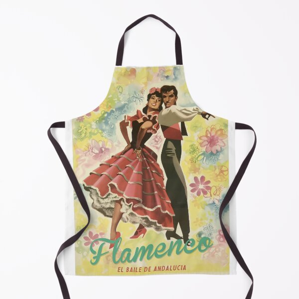 Item preview, vintage flamenco poster designed and sold by Kingrocker.