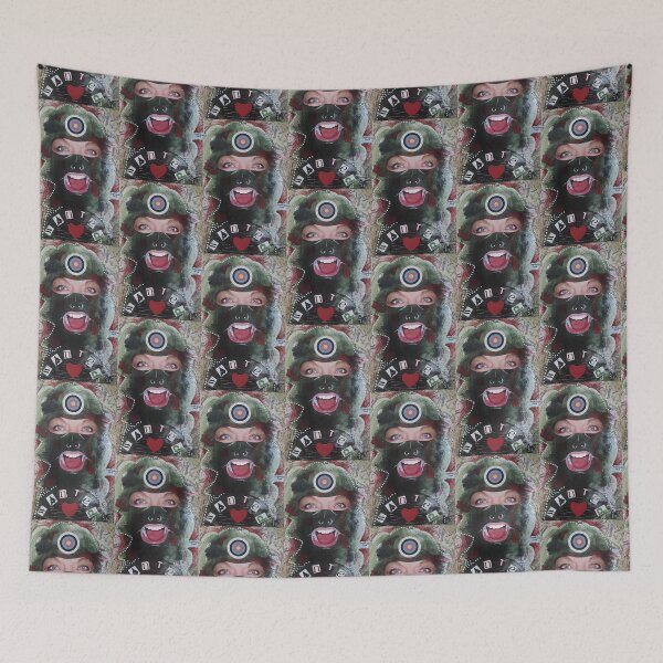 Item preview, Psycho Art - Wanted (Things He Would Call Me) designed and sold by Beatrice Roberts.