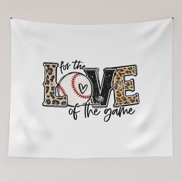 Item preview, The Love Of The Game Baseball designed and sold by Helbon-art.