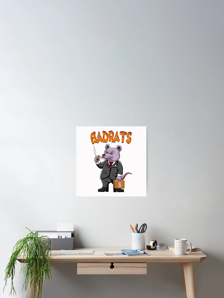 Thumbnail 2 of 3, Poster, BAD RATS designed and sold by RISE STUDIO.