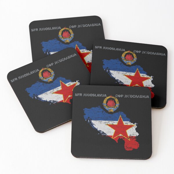 Item preview, Vintage Distressed Yugoslavia Emblem designed and sold by The Abstract Vision.