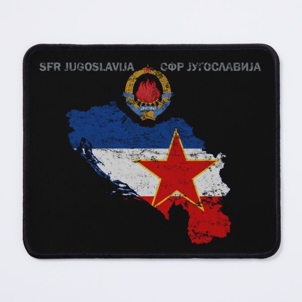 Item preview, Vintage Distressed Yugoslavia Emblem designed and sold by The Abstract Vision.
