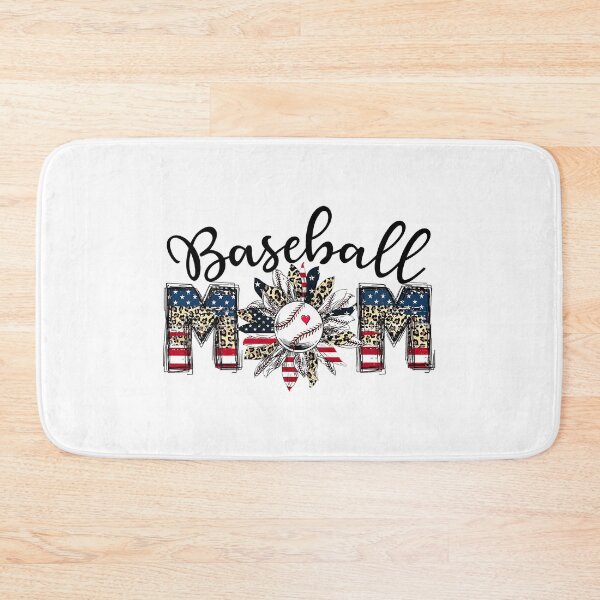 Item preview, Baseball Mom Leopard Sunflower US Flag Mother's Day designed and sold by Helbon-art.