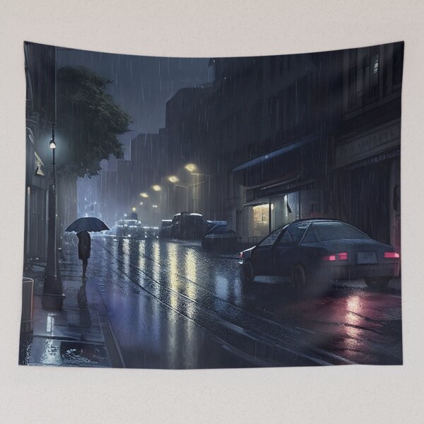 Item preview, Another Night In The City While Raining designed and sold by john-ess.
