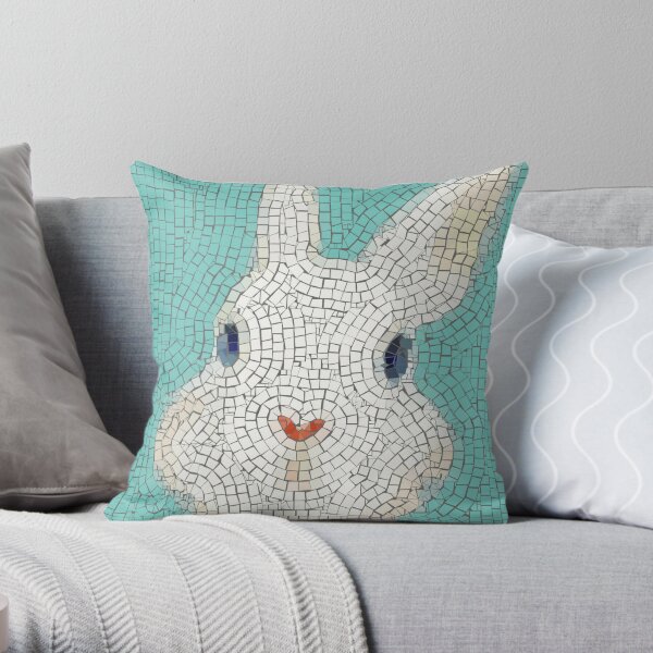 Alice in Wonderland Gifts White Rabbit Pillow White Rabbit Cushion Alice in  Wonderland Decor Bunny Gift for Rabbit Lover Rabbit Throw Pillow 