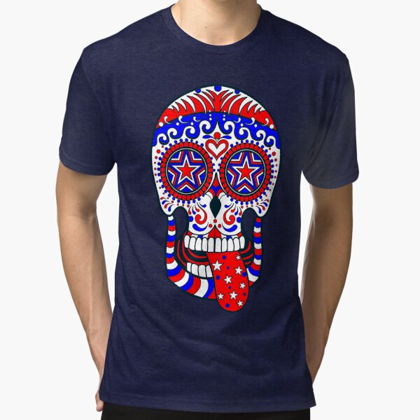 Texas Rangers Sugar Skull shirt