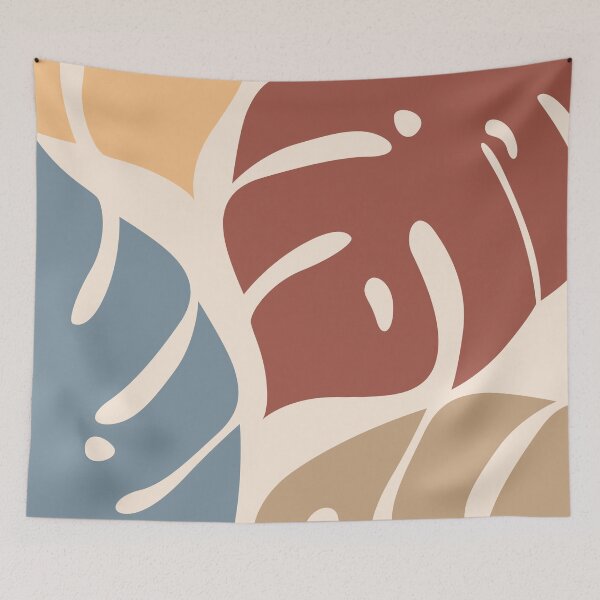 Item preview, Colorful giant monstera leaves designed and sold by BattaAnastasia.