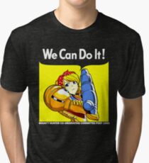 We can do it! Tri-blend T-Shirt