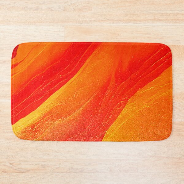 Item preview, Orange And Gold Marble A-Line Dress designed and sold by skolfid brows ⭐⭐⭐⭐⭐ (5.0).