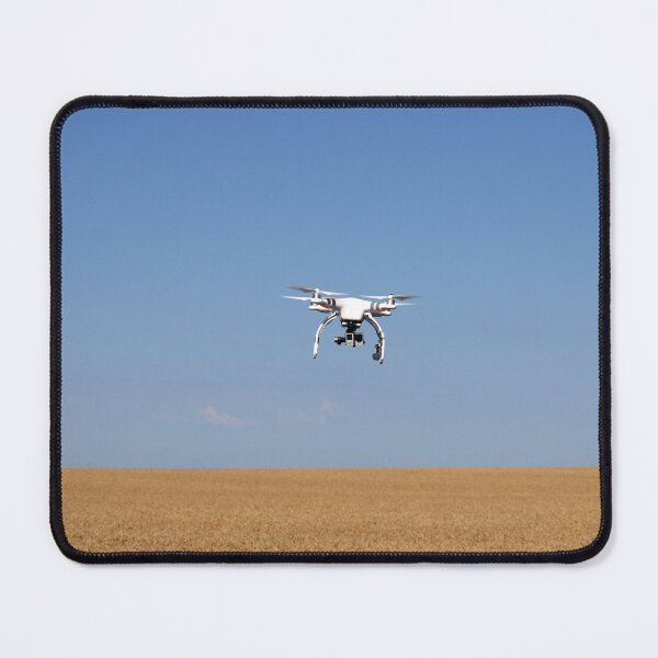 Item preview, a drone flies over a wheat field agriculture designed and sold by goceris.