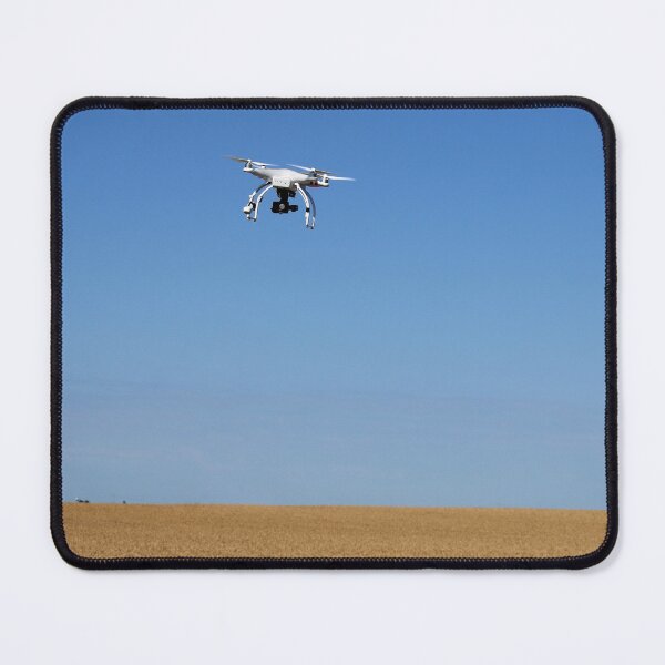 Item preview, a drone flies over a wheat field  designed and sold by goceris.