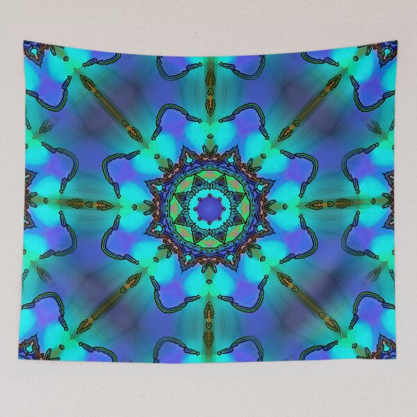 Artikelvorschau, Kaleidoskop Blau entworfen und verkauft von Czerra.