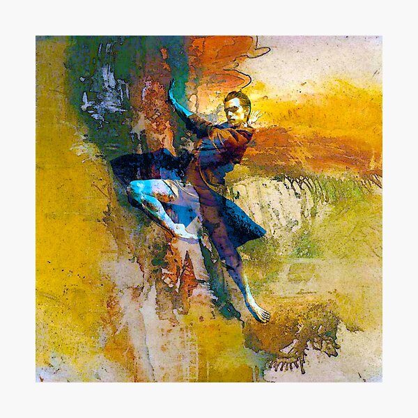 Abstract dancer Photographic Print