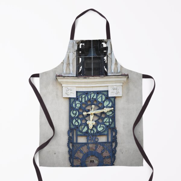 Item preview, Old clock on bell tower in Korneuburg Austria designed and sold by goceris.