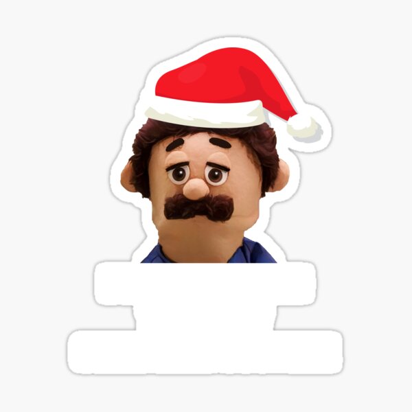"Awkward Puppets Diego Christmas" Sticker for Sale by BDCSTYLE Redbubble